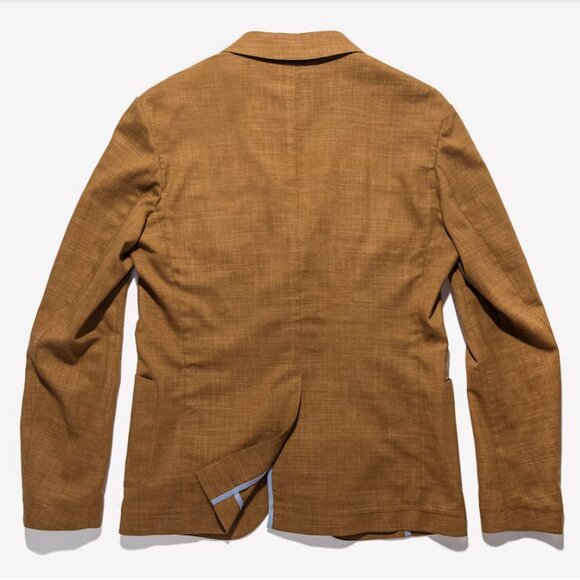 LIKE NEW | Taylor Stitch The Telegraph Blazer in British Khaki - Picture 4 of 6